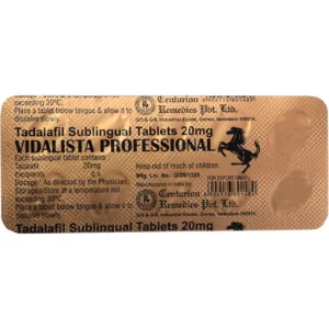 Vidalista professional tab